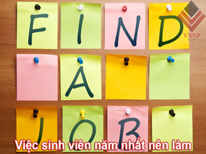 Việc sinh viên năm nhất nên làm Việc sinh viên năm nhất nên làm