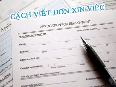 Cách viết đơn xin việc Cách viết đơn xin việc