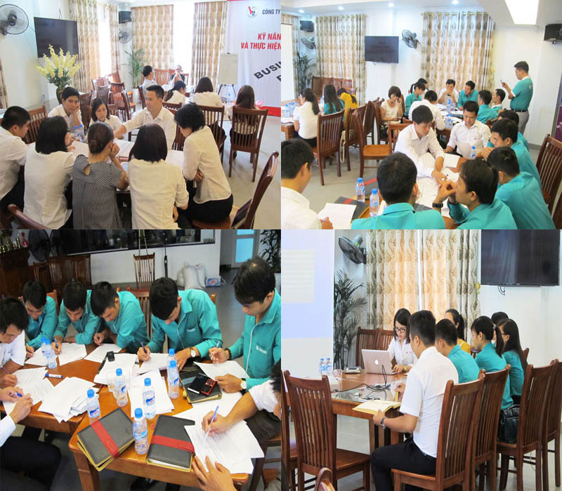 Hình ảnh thực tế đào tạo inhouse của VNNP
