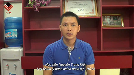 cám nhận học viên nguyễn trung kiên cám nhận học viên nguyễn trung kiên